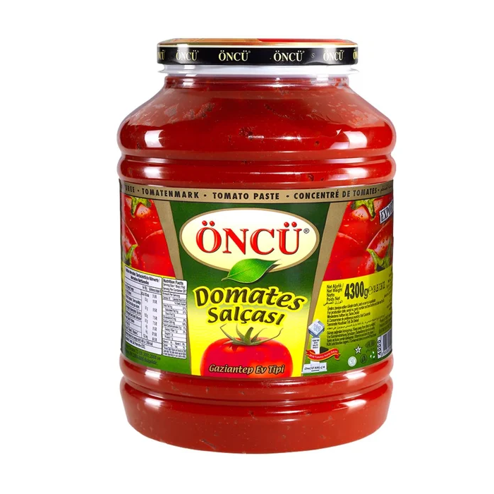Oncu Tomato Paste 4300g - Large Domates Salcasi - Rich & Authentic Flavor
