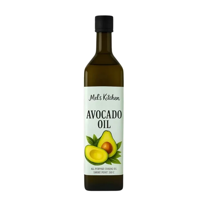 Mel's Kitchen Avocado Oil – 500ml Glass Bottle – Refined All-Purpose Cooking Oil