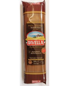 Divella N.8 Wholewheat Spaghetti 24 x 500g