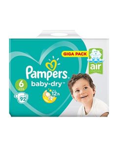 Pampers Baby-Dry Nappy Pants Size 4  x92