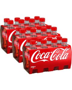 Coca Cola Original Bottle (3x8pk) 250ml x 24 BBE 31/7/2023
