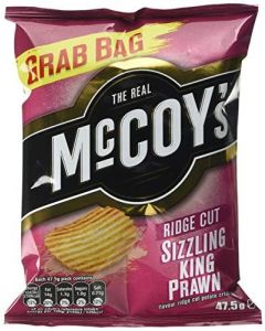 McCoys King Prawn Crisps 47.5g x 36