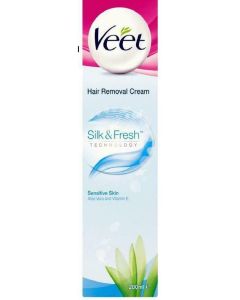 Veet Silk and Fresh sensitive skin hair removal Cream 200ml