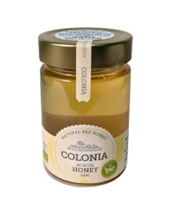Colonia Acacia Honey Raw 420g - Natural Bee Honey