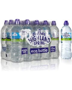 Highland Spring Sportscap Still Water 750ml x 15