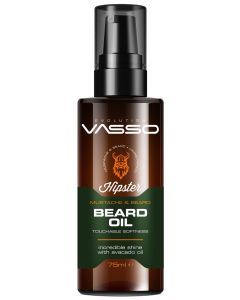Vasso Hipster Mustache & Beard Oil 75ML