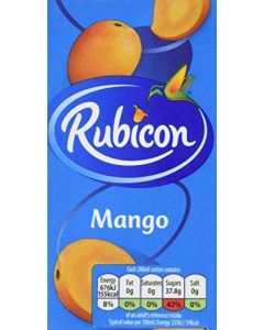 Rubicon Mango Cartons 288ml x27 PM