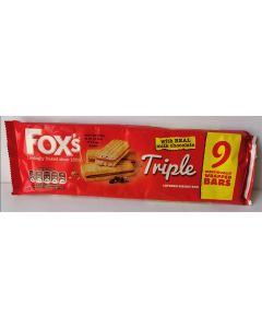 Fox's Triple Layered Biscuit Bar 9 bars