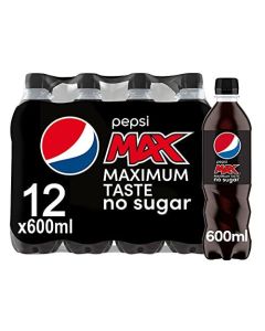 Pepsi Max 600ml x 12