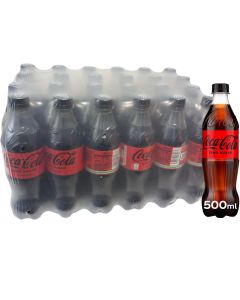 Coca Cola Zero Sugar 500ml x 24 Best Before 30.04.2025