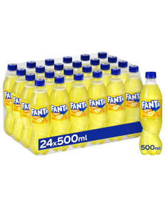 Wholesale Supplier Fanta Lemon 500ml (Pack of 24)