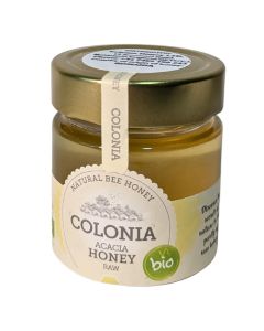 Colonia Acacia Honey Raw 270g - Natural Bee Honey
