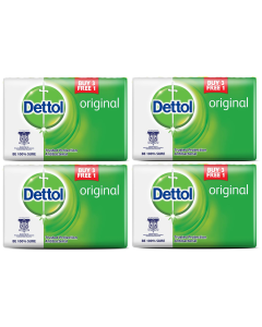 Dettol Bar Soap Original 4pk