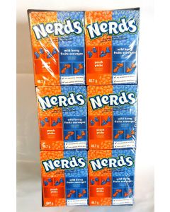 Nerds Candy Peach Wild Berry Fruits 24 x 46.7g