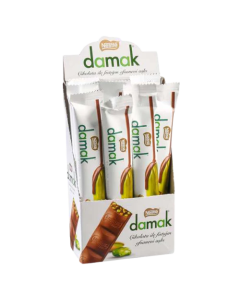 Nestle Damak Stick Chocolate Pistachio 18g x 12 Best Before 29/11/2024