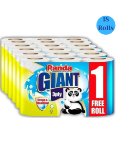 Panda Giant 3Ply Kitchen towel - Pack of 18 rolls (6 x 3 Rolls ) - Super Absorbent