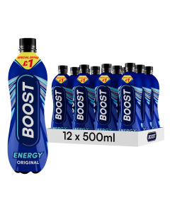 Boost Energy Original  Drink PM 500ml x 12