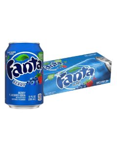 Fanta Berry American Soda 355ml x 12 Best Before 09/12/2024