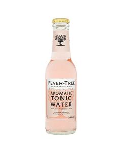 Fever-Tree Aromatic Tonic Water in Glass Bottles 200ml x 24