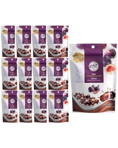 Elit Chocolate Covered Fig Draje 125g x 12