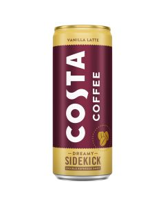 Costa Coffee Vanilla Latte 250ml x 12