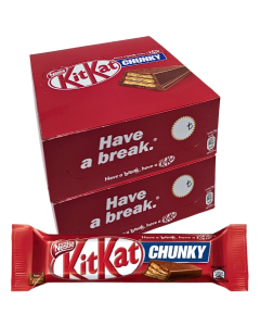 Nestle KitKat Chunky Chocolate Bars 24(2x12) x 38g