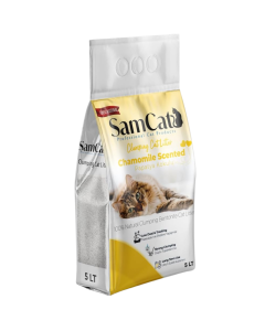 SamCat Clumping Cat Litter 5L Chamomile Scented