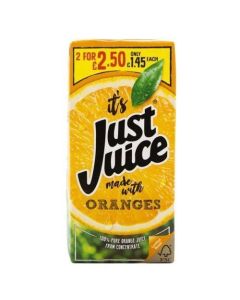 Just Juice Orange 8 x 1L PM£1.69
