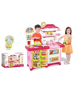 My World Multi-functional Kitchen Pay Set - 59 Accessories - 87cm Hight 33cm width 86.5cm lenght