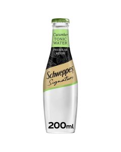 Schweppes 1783 Cucumber Tonic Water 200ml x 12 Best Before 31/01/21