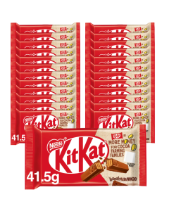 Nestle KitKat 4 Finger Multipack - Pack of 24 (3x8pk) x 41.5g - Crispy Wafer Fingers Covered with Milk Chocolate