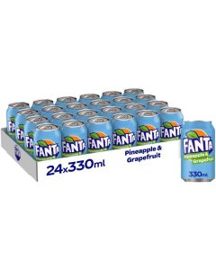 Fanta Pineapple and Grapefruit 330ml x 24