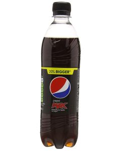 Pepsi Max Soft Drink Bottle 600ml x 24