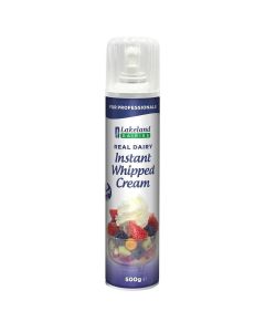 Lakeland Dairies Millac Real Dairy Instant Whipped Cream Aerosol 500ml x 9