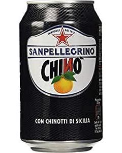 SanPellegrino Chinotto Chino 330 ml Italian Bitter Orange 330ml  x 1