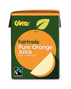Calypso Pure Orange Juice 30 x 200ml Best Before Feb 22