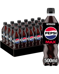 Pepsi Max Bottles 500ml x24