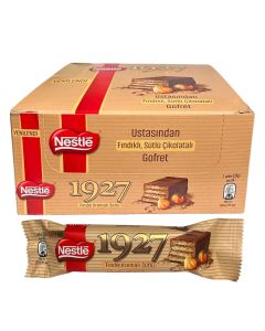 Nestle 1927 Hazelnut Cream & Milk Chocolate Coated Wafer 28g x 12 