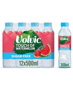 Volvic Touch Of Watermelon Sugar Free 500ml x 12 Best Before 08/07/2025