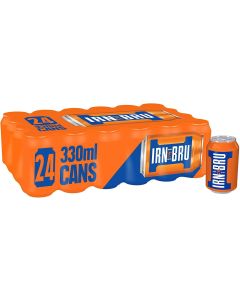 IRN-BRU 330ml x 24 BBE April 20