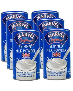 Marvel Original Skimmed Milk Powder 350g  x 6