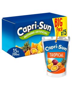 *30pk* Capri Sun Tropical 200ml 2 x 15pk (30pk)