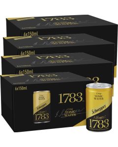 Schweppes 1783 Crisp Tonic Water 150ml x 24