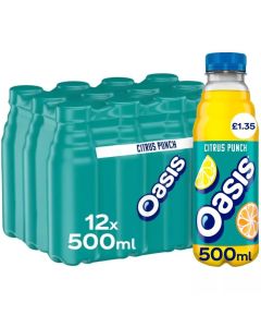 Oasis Citrus Punch PMP 500ml x 12 Best Before 31/03/2025