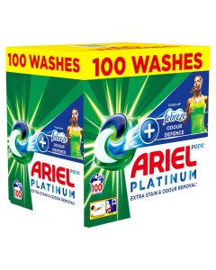 Ariel Platinum Washing Pods + Febreze Odour Defence 100 Washes