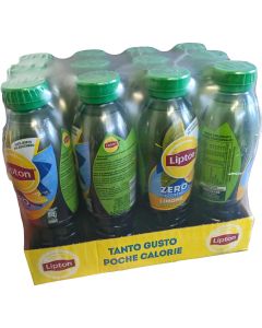 Lipton Green Ice Tea Lemon Zero Sugar 500ml x 12