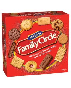 Mcvities Family  Circle 620g