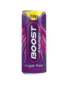 Boost Sugar Free Fruit Punch 250ml x 24