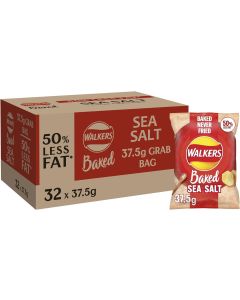 Walkers Baked Ready Salted 37.5g x 32