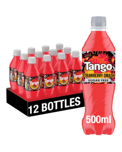 Tango Sugar Free Strawberry Smash 500ml x 12
